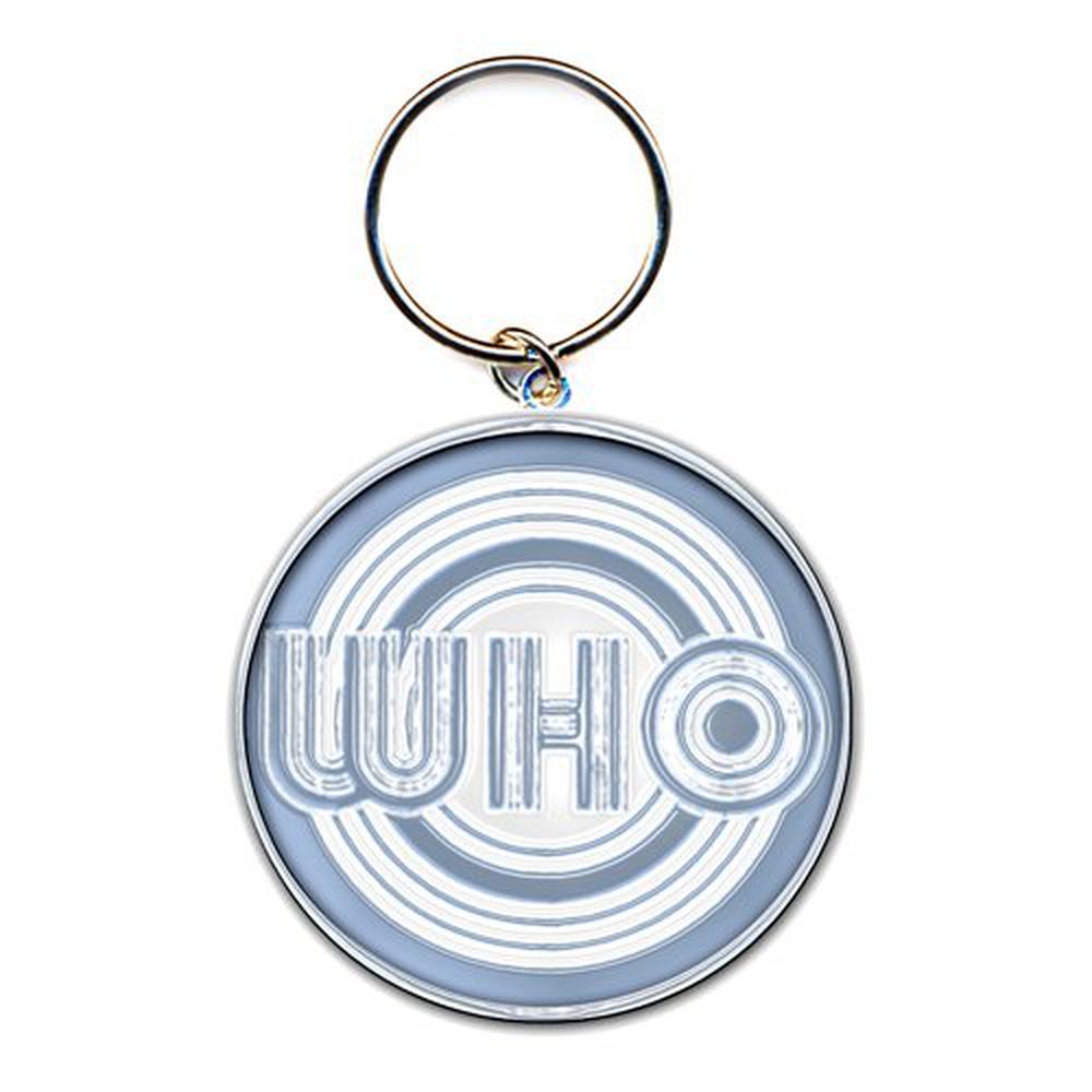 The Who - Circles Logo Sleutelhanger - Zilverkleurig